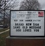 Image result for Church Sign Battle