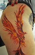 Image result for New School Phoenix Tattoo