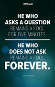 Image result for A Question Not Asked Quote