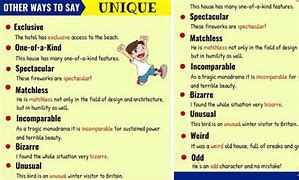 Image result for Uniqueness Synonym