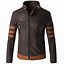 Image result for Leather Winter Jacket Men