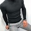 Image result for Turtleneck Sweater Black Short Sleeve
