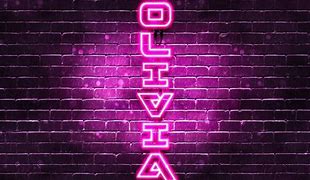 Image result for The Name Olivia with a Light Blue Background