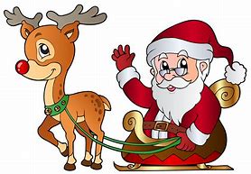Image result for Santa Claus and Reindeer