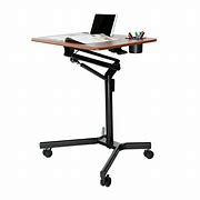 Image result for Sit-Stand Laptop Desk