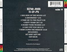 Image result for Elton John 11-17-70