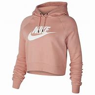 Image result for Nike Cropped Sweatshirt Pink