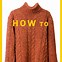 Image result for How to Hang Clothes for Sweaters