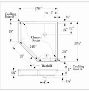 Image result for Neo Angle Shower Sizes