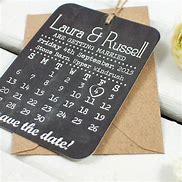 Image result for Save the Date Calendar Cards
