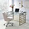 Image result for Glass Top Desk with Corner for Home