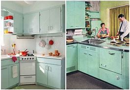 Image result for Retro Kitchen Design