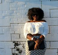 Image result for White Crop Top with Black Sleeves