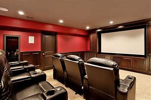 Image result for Custom Home Theater Design