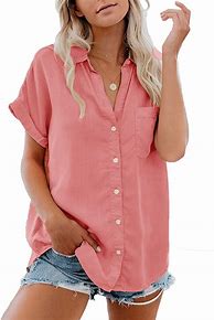 Image result for Blouse with Large Buttons
