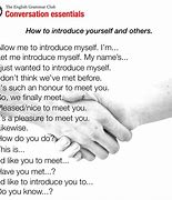 Image result for Please Introduce Yourself
