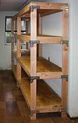Image result for DIY 2X4 Abstract Shelves