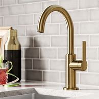 Image result for Brushed Bronze Kitchen Faucet