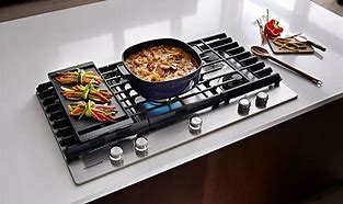 Image result for KitchenAid 36 Gas Cooktop