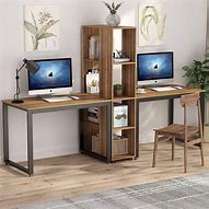 Image result for Tall Two-Person Desk
