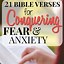 Image result for Bible Verses for Worry and Fear