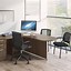 Image result for Small L-shaped Desk with Drawers