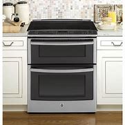 Image result for GE Slate Double Oven Electric Range