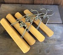 Image result for Classic Wooden Hangers