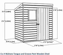 Image result for 6X4 Shed Plans