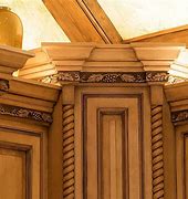 Image result for Cabinets with Decorative Wood Detail