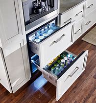 Image result for Undercounter Refrigerator Freezer Drawers