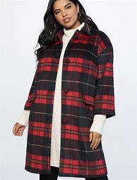 Image result for Plaid Coats for Women
