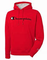 Image result for champion hoodie red