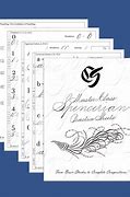 Image result for Spencerian Calligraphy
