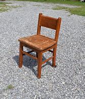 Image result for rustic wooden desk chair