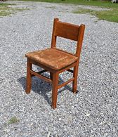 Image result for Vintage Wooden School Desk Chair