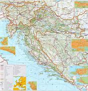 Image result for Croatia Road Map