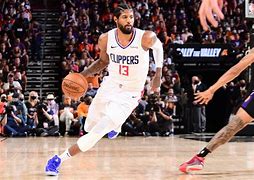 Image result for Paul George LA Clippers in Game
