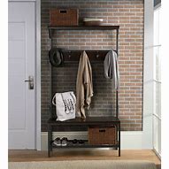 Image result for Coat Rack with Bench