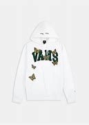 Image result for Vans Hoodie White and Red