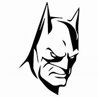 Image result for Batman 2 Face Black and White