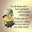 Image result for Cute Despicable Me Funny Minion Quotes