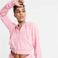 Image result for Adidas Velour Cropped Hoodies