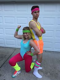 Image result for neon 80s exercise clothes