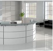 Image result for Curved Reception Desk