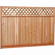Image result for Cedar Wood Fence Panels 6X8