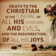 Image result for Christian Quotes On Death