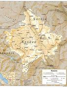 Image result for Kosovo Map Drawing