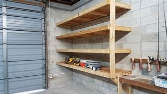 Image result for DIY Garage Shelves 2X4