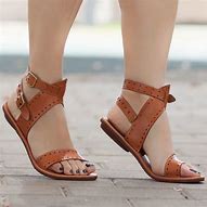 Image result for Latest Fashion Ladies Flat Sandals